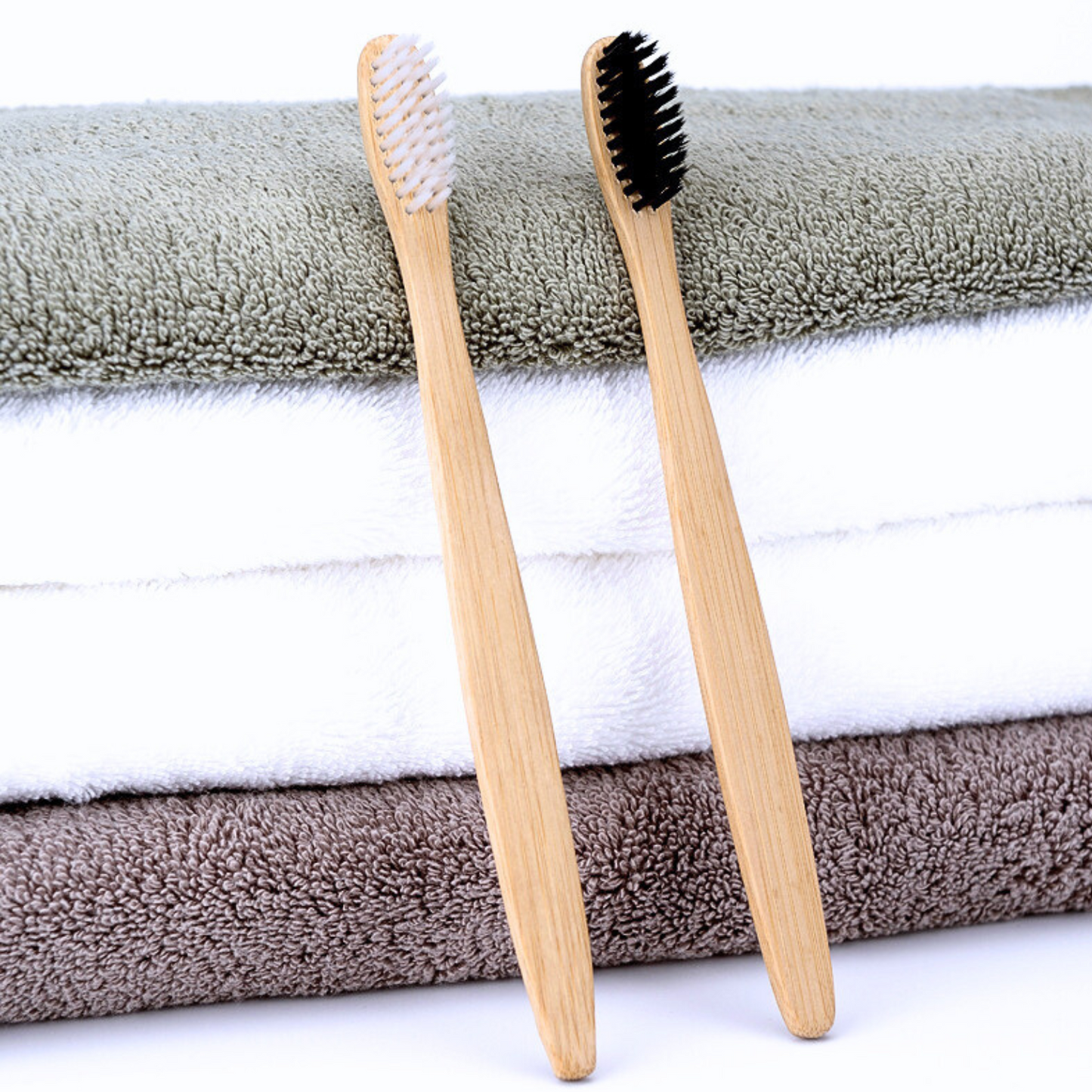 Bamboo Toothbrush | Charcoal-Infused Soft Bristles for a Sustainable Clean