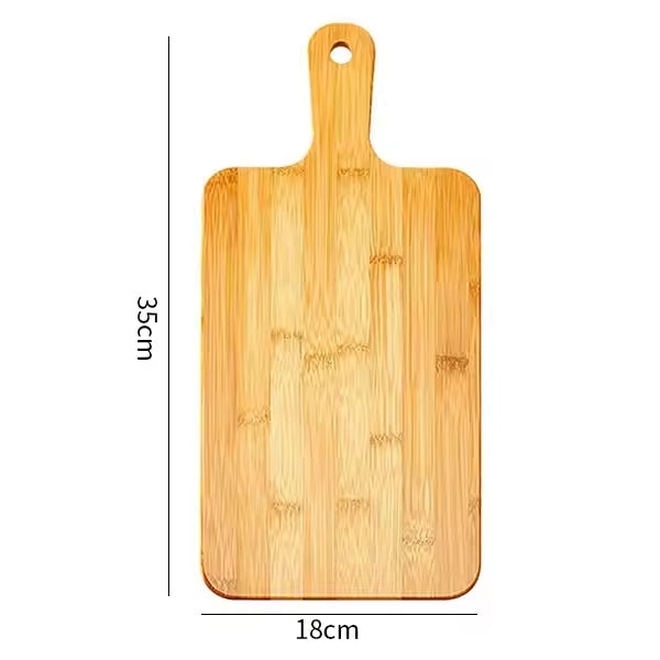 Bamboo Cutting Board with Handle－Antibacterial Kitchen Tool